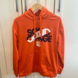 Orange Clemson Hoodie